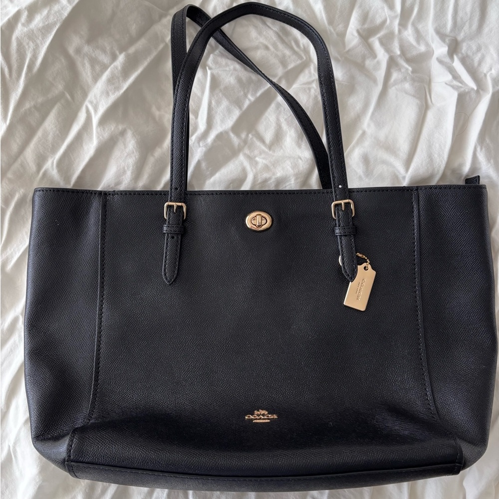 Coach Turnlock Tote